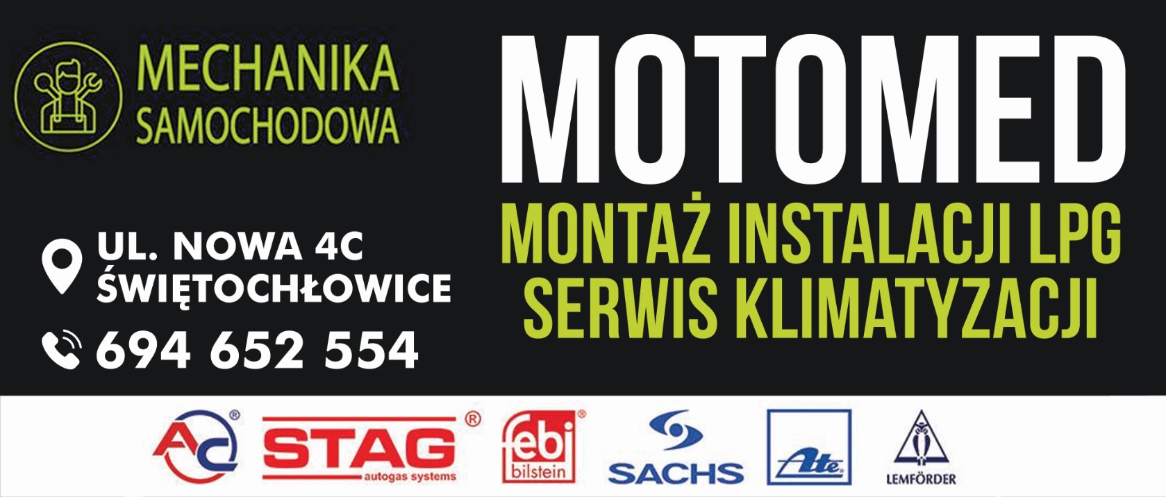 MOTOMED mechanika i instalacje lpg - serwis samochodowy ŚWIĘTOCHŁOWICE mechanika samochodowa ŚWIĘTOCHŁOWICE
